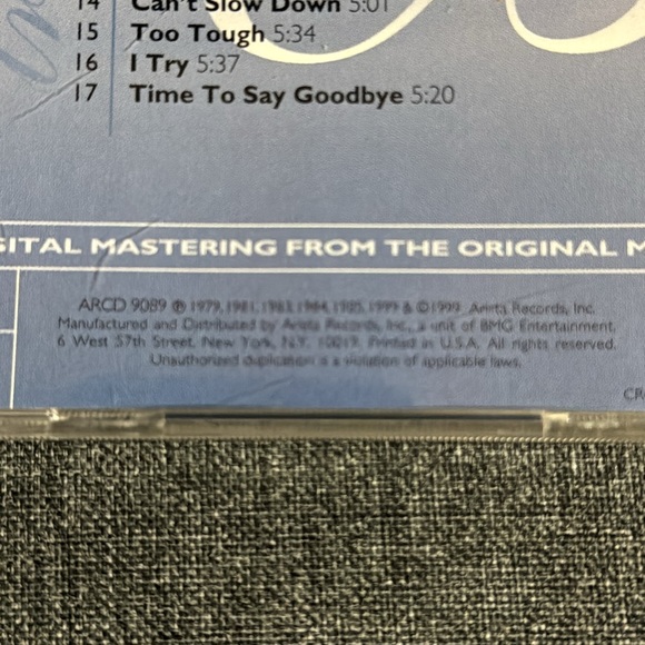 Angela Bofill - The Definitive Collection 20-Bit Mastering) Music CD Arista 1999 - Picture 4 of 11